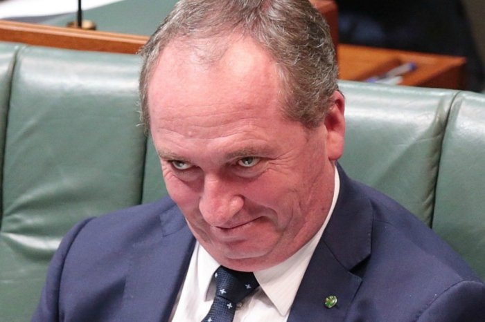 Puff Of White Smoke Outside The Coalition Party Room Not A Sign Of A New Leader But Rather Barnaby Smashing A New Vape