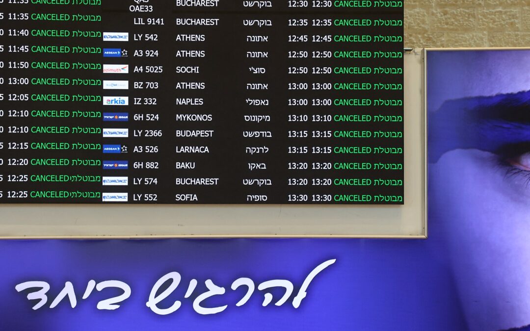 Borders closing and airspaces shut as Israel-Iran conflict rages