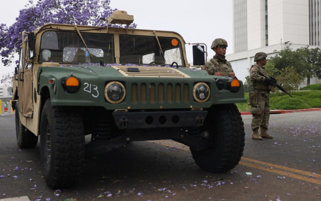 US Marines arrive at Los Angeles federal sites as court battle unfolds