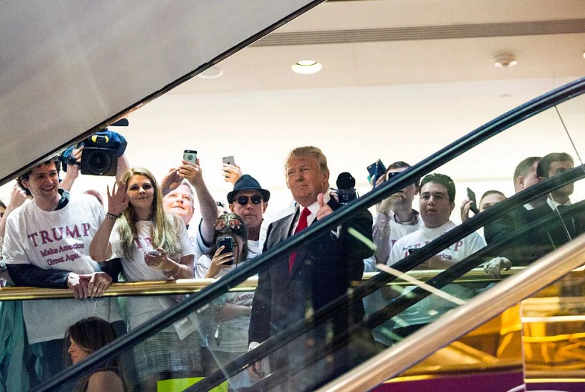 America’s next president must study Trump’s golden escalator ride