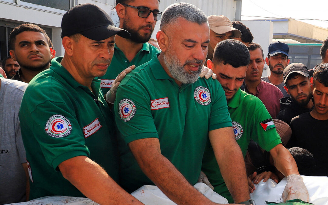 Doctors from Gaza say world doesn’t want to believe them