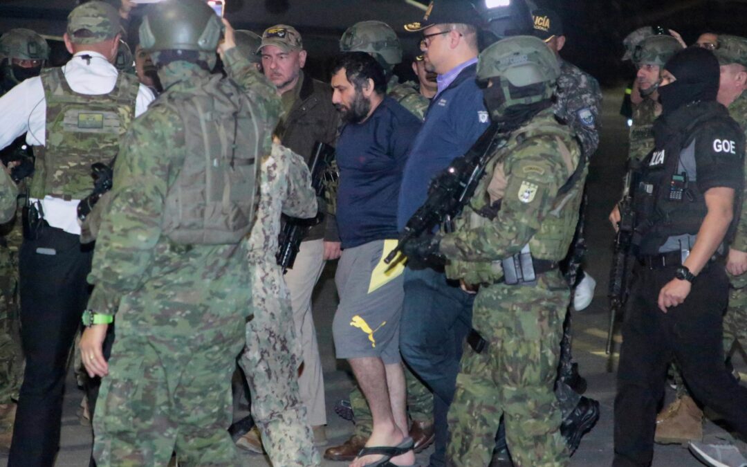 Recently recaptured Ecuador drug lord ‘Fito’ accepts US extradition request