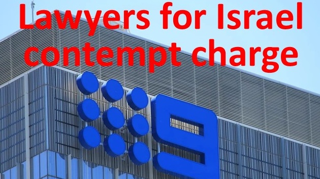 The 8 Lawyers for Israel, after escaping the Lion’s den, have gone back for their hats