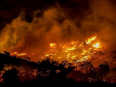 Hotels and homes evacuated on Greek island of Crete as wildfire burns out of control