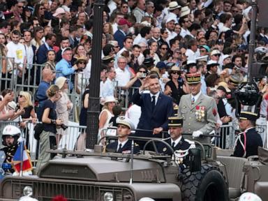 Photos show Bastille Day celebrations in France
