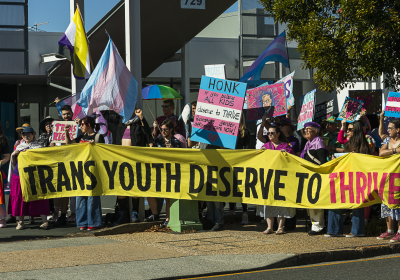 Activists demand reinstatement of gender affirming care