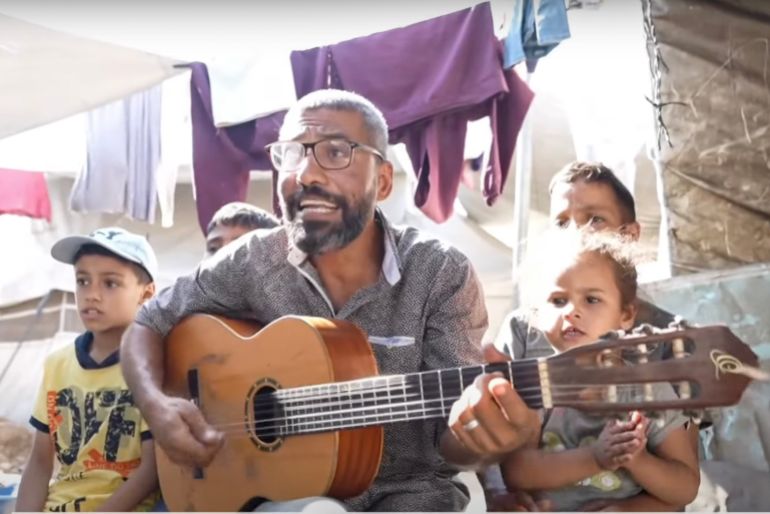 A music teacher uses Gaza’s relentless soundtrack of war to resist Israel