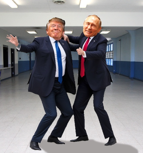 Fancy footwork at peace talks