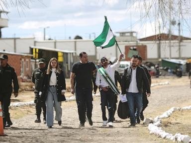 Bolivian opposition leader released from jail after nearly 3 years in pretrial detention