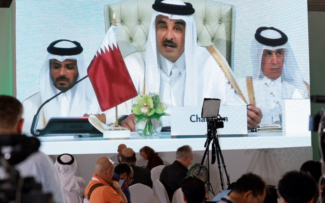 Arab-Islamic summit: Qatar’s emir vows to ‘confront Israeli aggression’
