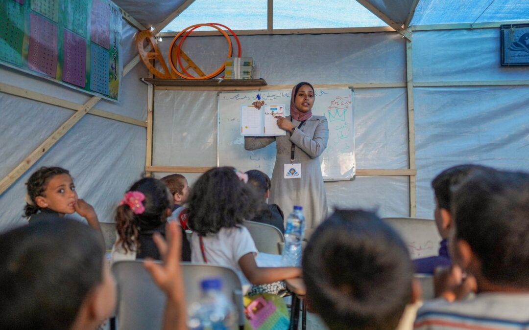 Gaza’s traumatised children urgently need the hope education offers