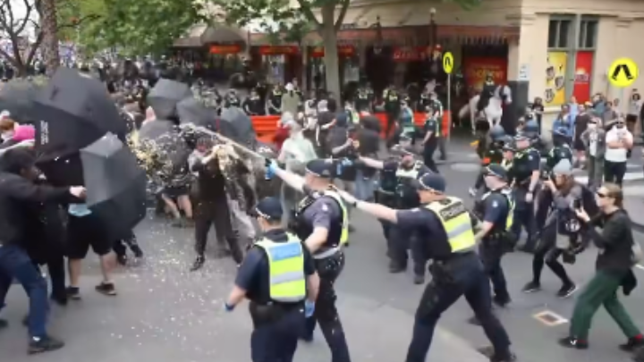 Victoria’s Anti-Racist Protesters Condemn Police Violence Against Them
