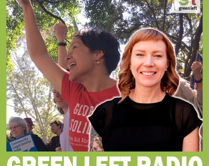Green Left Radio: Ange Carr says no cuts to community sector