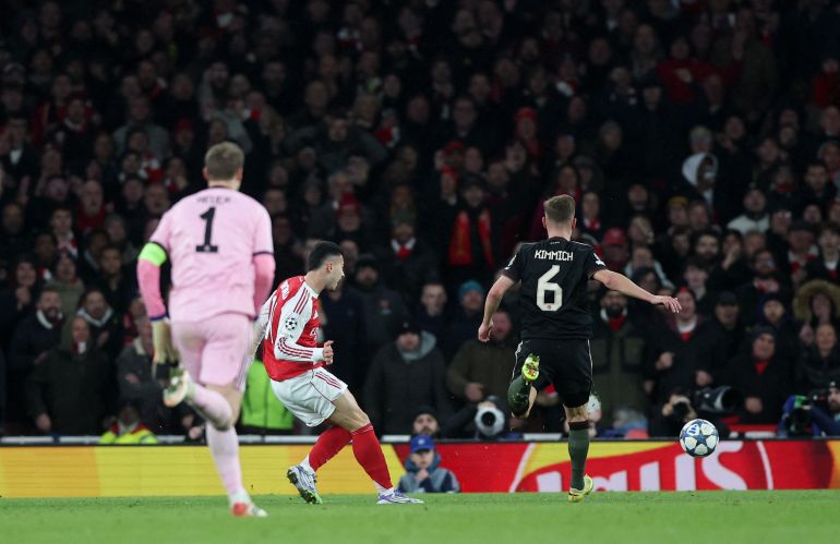 PSV trounce Liverpool as Arsenal topple Bayern while PSG and Real also win