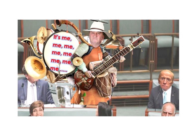 Barnaby taken at his wording