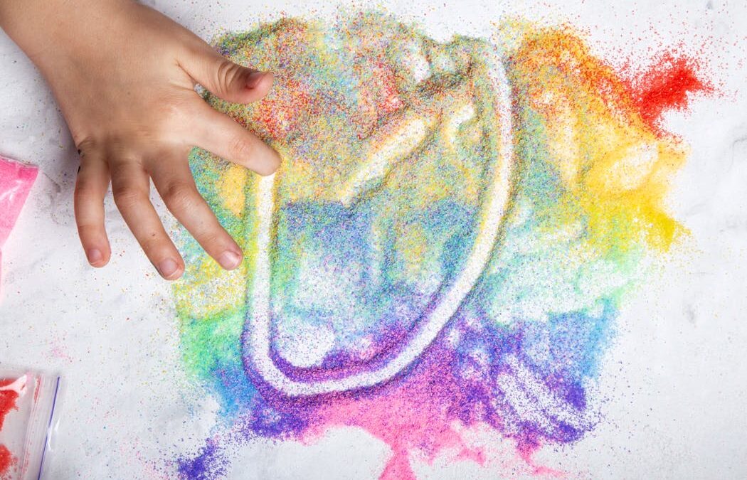 Asbestos has been found in children’s coloured sand. What’s the risk to kids?