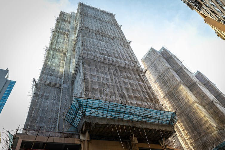 Why is bamboo used for scaffolding in Hong Kong? A construction expert explains