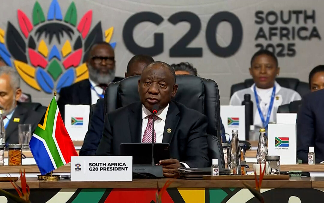 South Africa’s president delivers G20 summit closing remarks