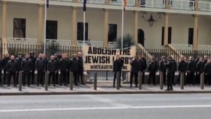 NSW Police Authorise Neo-Nazi Protest at State Parliament and Watch On