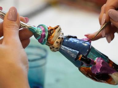 The Polish ‘magicians of glass’ who create Christmas baubles for clients worldwide