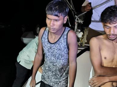 A boat from Myanmar with hundreds of migrants capsizes off Malaysia, 1 body found and 10 rescued