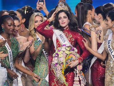 Miss Mexico is crowned Miss Universe at pageant where she stood up to host’s bullying