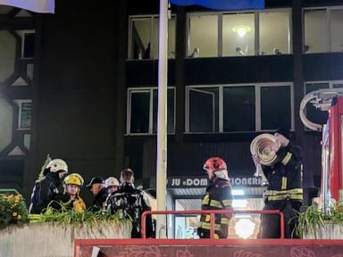 Bosnia official puts death toll in retirement home fire at 11, with over 30 injured