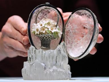 Fabergé egg crafted for Russian royalty expected to sell for more than $26 million