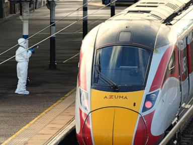 What to know about a stabbing attack aboard a train in Britain