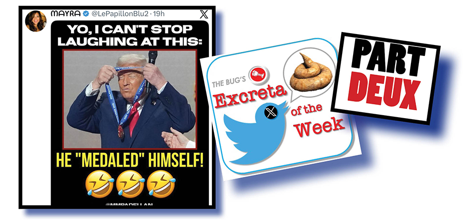 The Trump dumpathon continues…