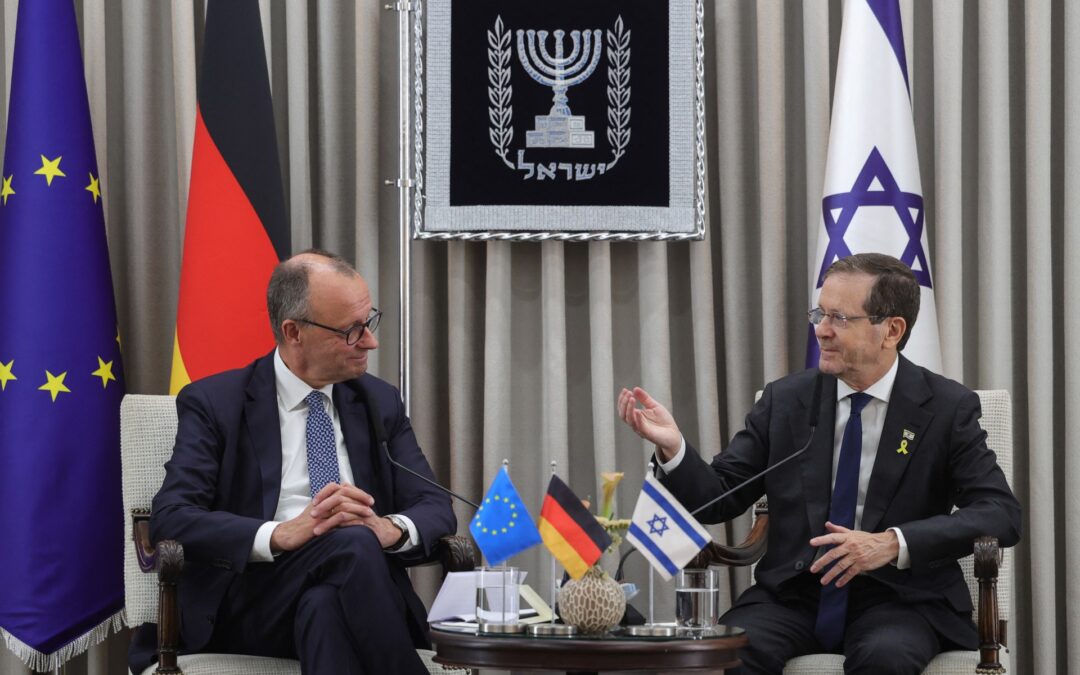 Germany’s Merz makes first visit to Israel as chancellor amid strained ties