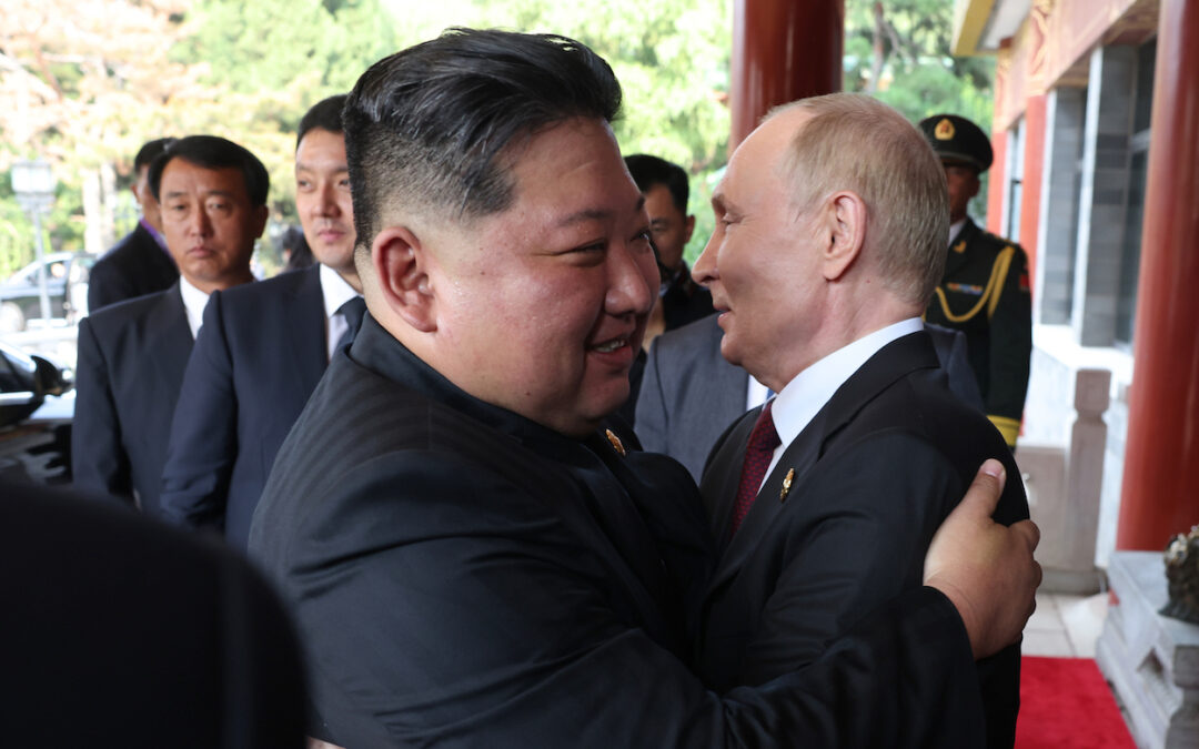 What are Ukrainian children doing in North Korea?