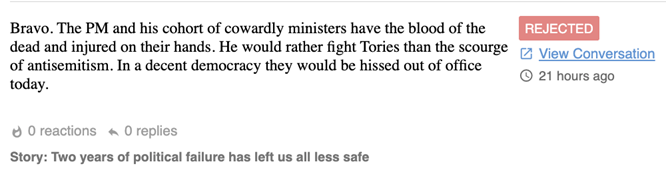 Why are the Australian’s moderators more timid than its writers?