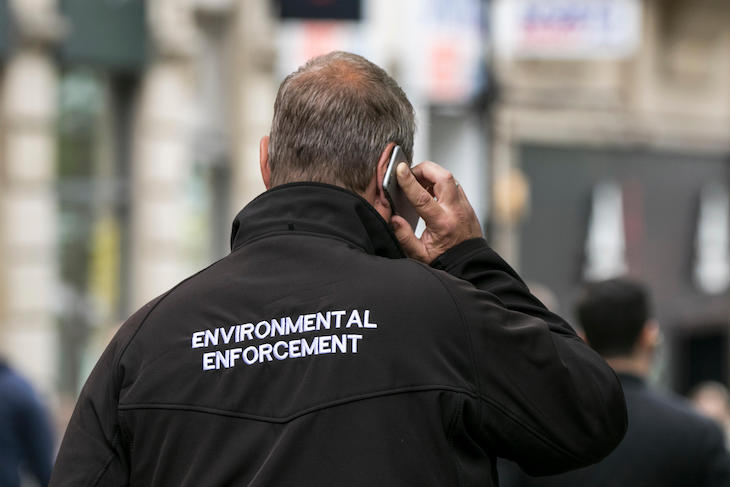 Why was this old man fined £250 for spitting out a leaf?