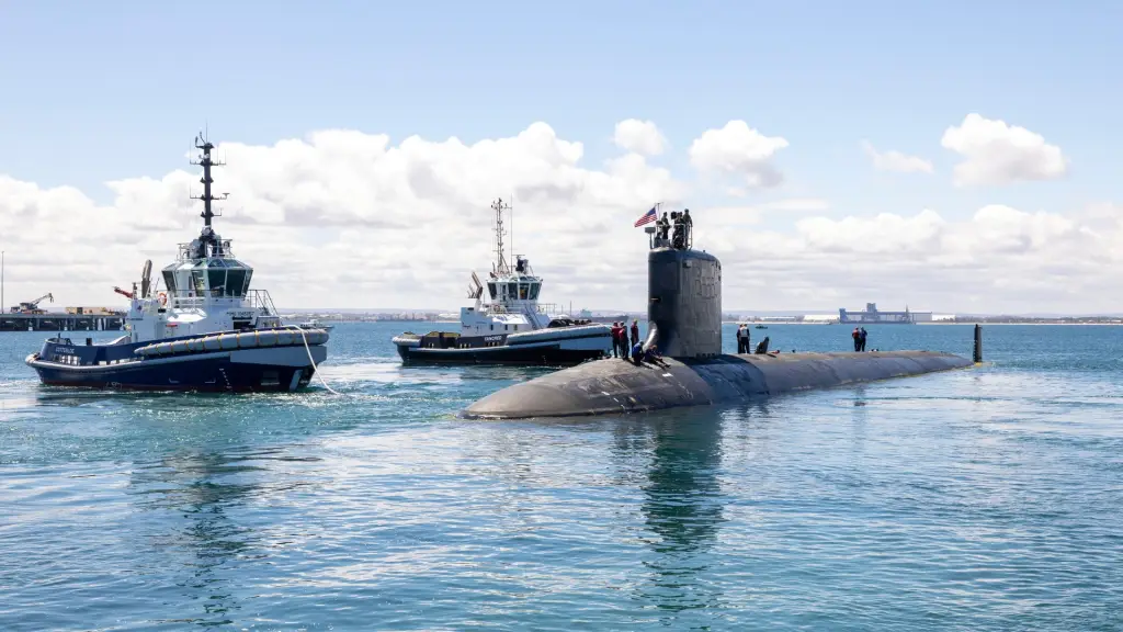 Australia services first US nuclear sub