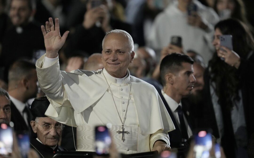 Pope Leo urges unity on day two of Lebanon visit