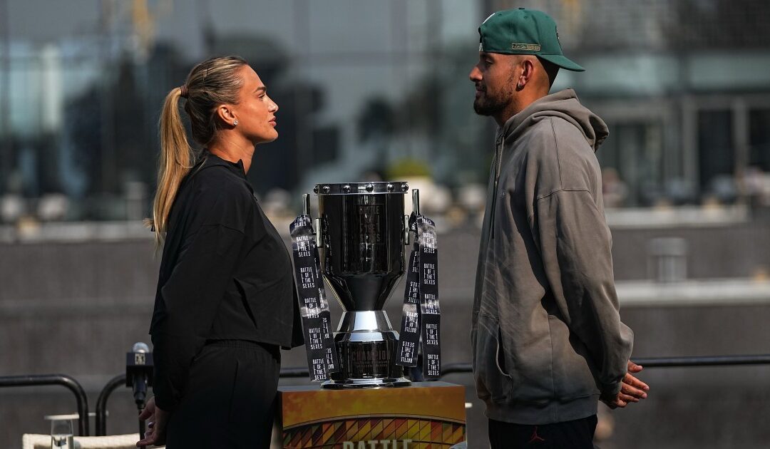 LIVE: Sabalenka vs Kyrgios: ‘Battle of the Sexes’ tennis match