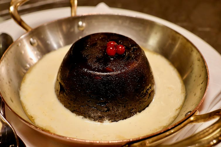 ‘Never move around a flaming dessert’: a scientist explains the chemistry of a Christmas pudding