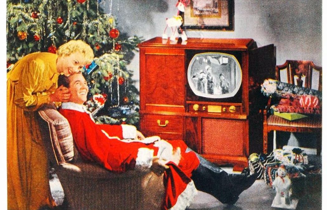 What did Australians watch on TV on Christmas Eve 1960?