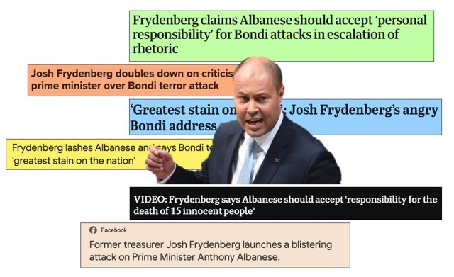 Cops seek advice on Frydenberg speech