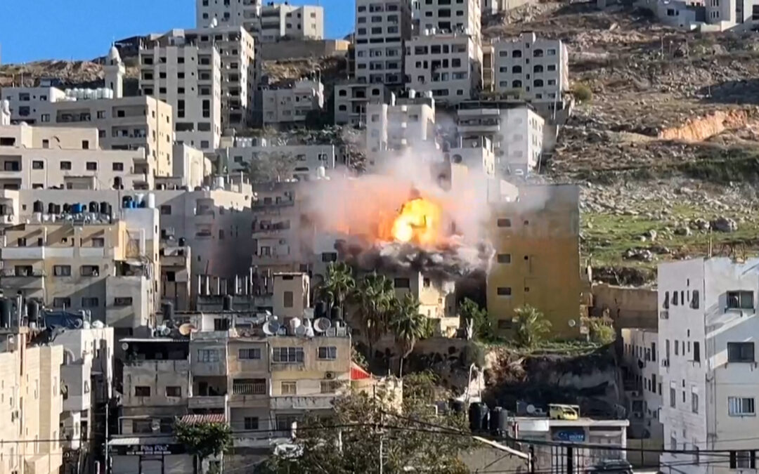 Video: Moment Palestinian prisoner’s home is blown up by Israeli forces