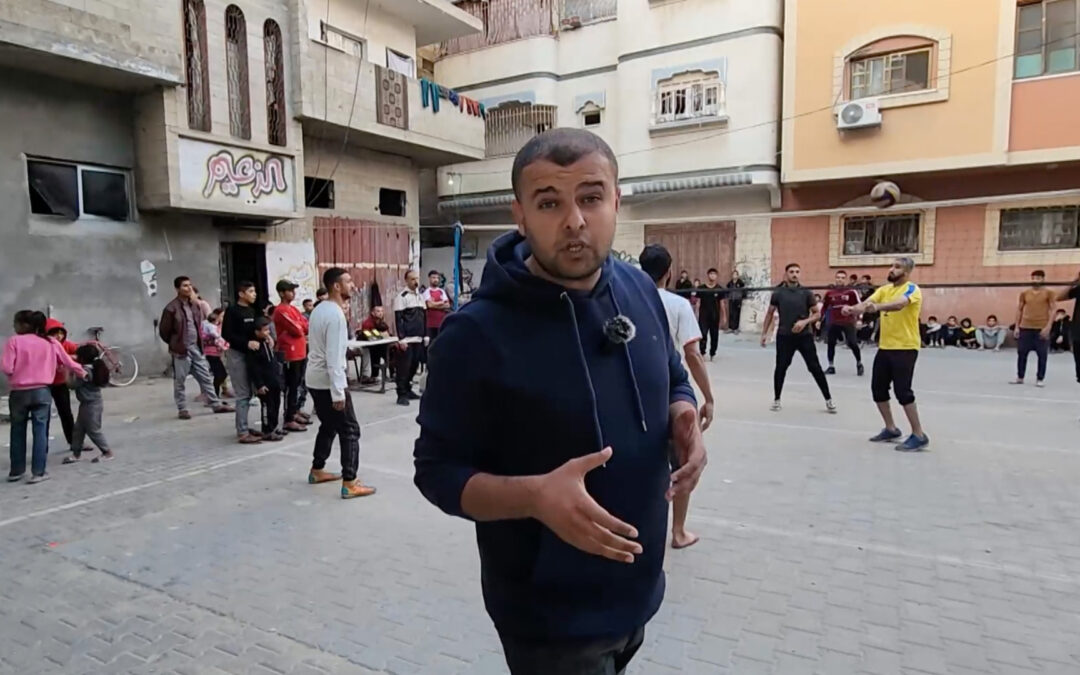 Street sports help Palestinians cope with trauma