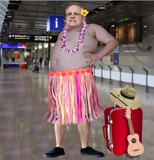 Cops find Scomo after wife’s plea