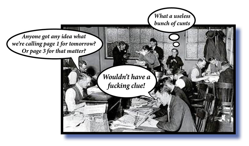 And we thought we’d turned a page…