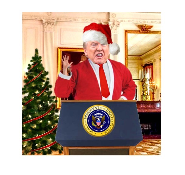 Donald Trump steals Christmas
