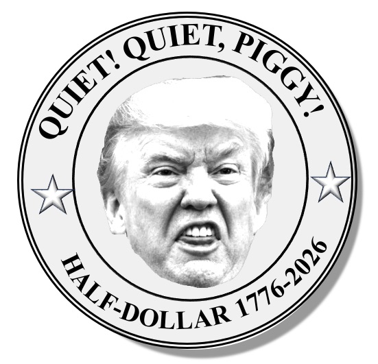 Trump makes a mint with new coins