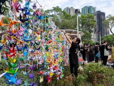 A 1-year-old was among 159 killed in Hong Kong apartment fires. 30 others missing