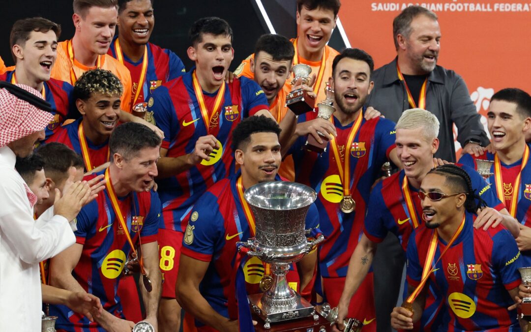 Barcelona beat Real Madrid in El Clasico to retain Spanish Super Cup
