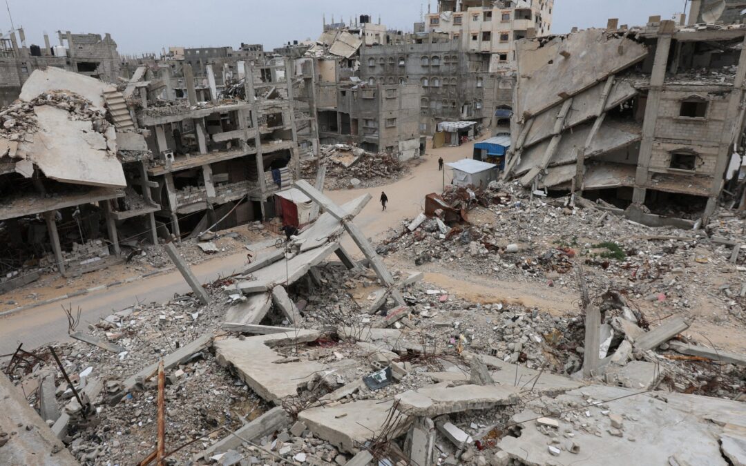 US envoys meet Netanyahu as Israel continues to bomb Gaza