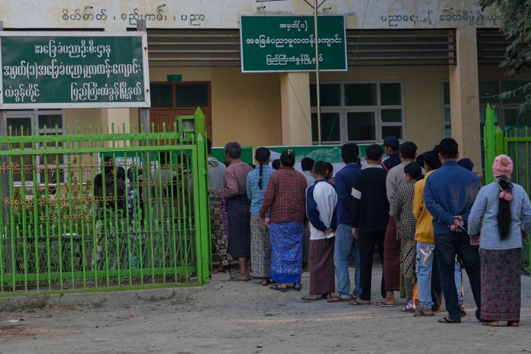 Myanmar’s military holds second phase of elections amid civil war